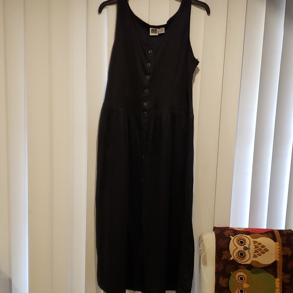 Black sun dress